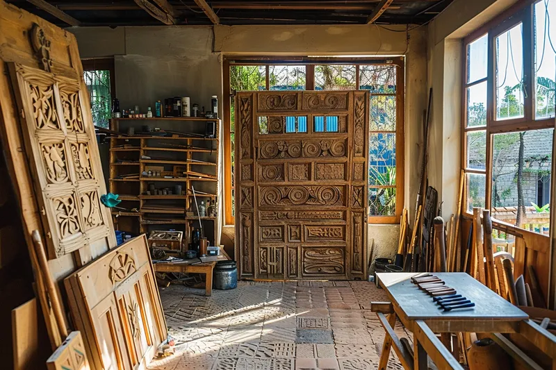 como pintar aberturas de madera