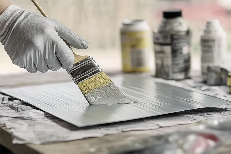 Aprendiendo a Pintar Galvanizado