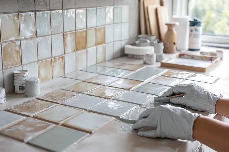 cómo pintar azulejos de cocina paso a paso para renovar tu espacio