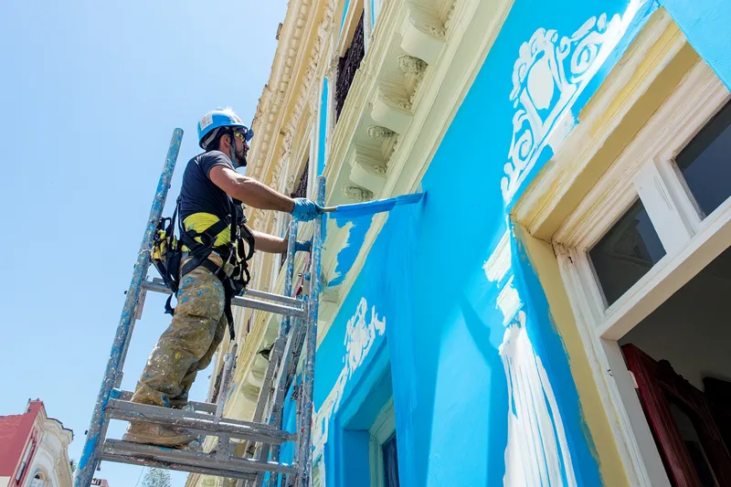 pintar una fachada, aspectos esenciales que debes conocer