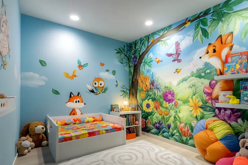 ideas para pintar una habitación infantil que inspiren creatividad y diversión