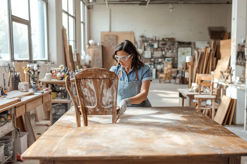 taller efecto decapado, descubre cómo transformar tus muebles con estilo