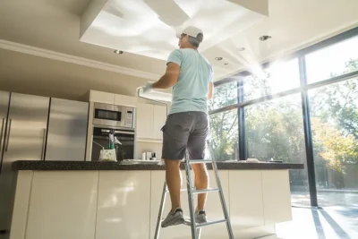 ¿Como pintar el techo de la cocina