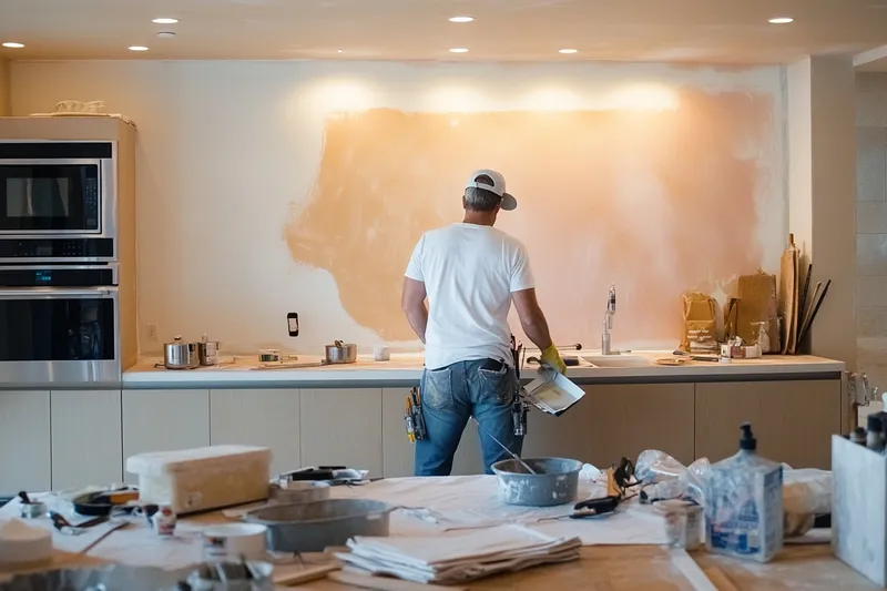 cómo pintar una pared de cocina sin errores comunes