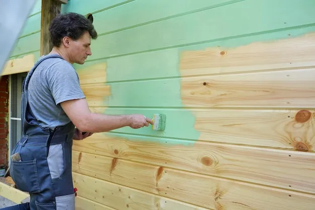 cómo pintar una pared de madera barnizada en simples pasos